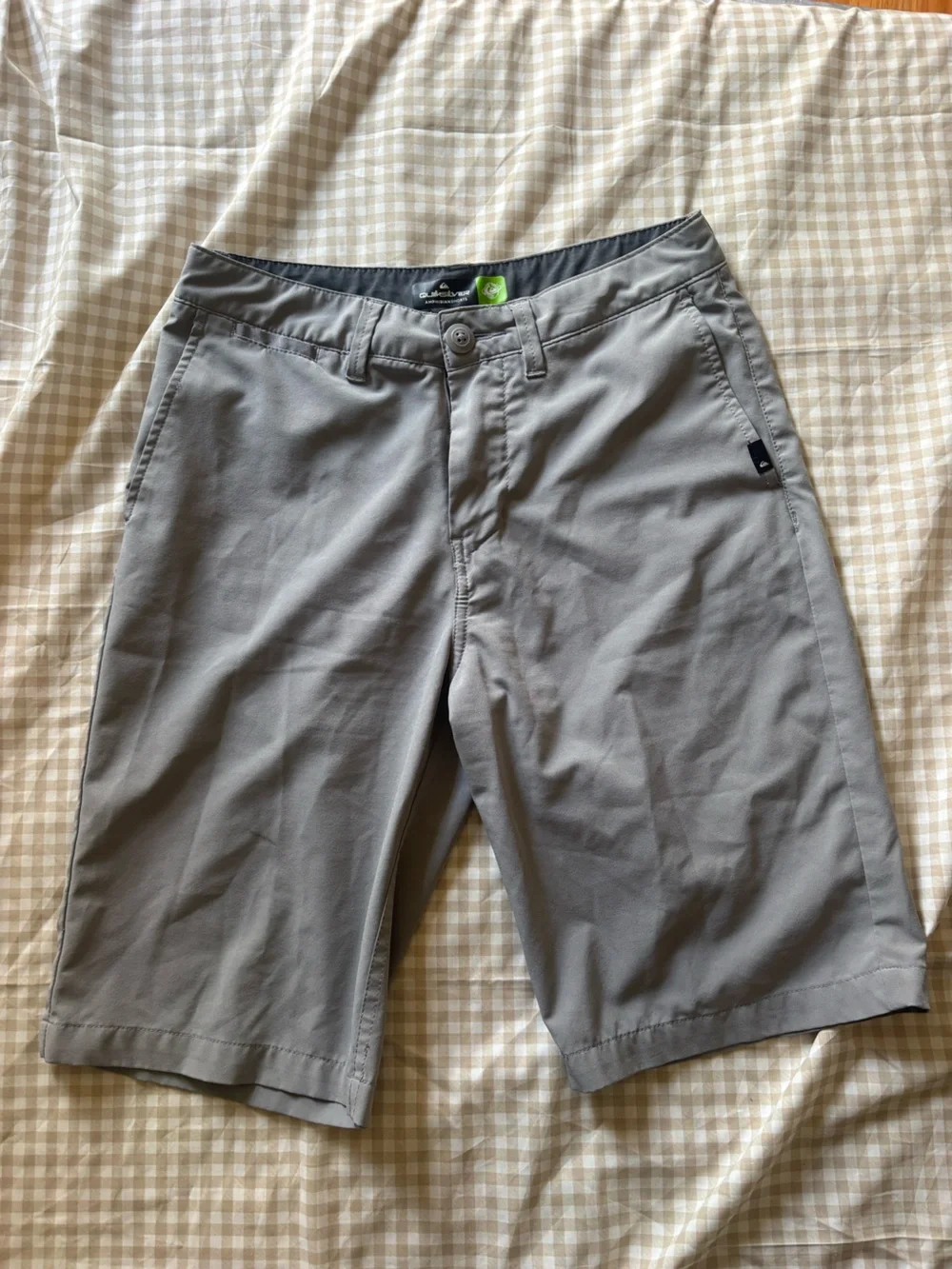 Quiksilver Men's Light Gray Board Shorts